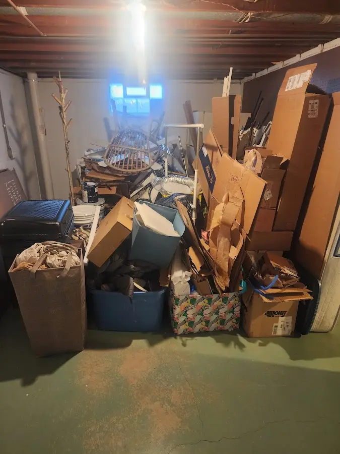 Roll-off dumpster container at job site for Construction Dumpster Rental in La Cienega